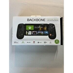 Backbone One IPhone Gamepad Controller Black Lightning Designed For Xbox IOS